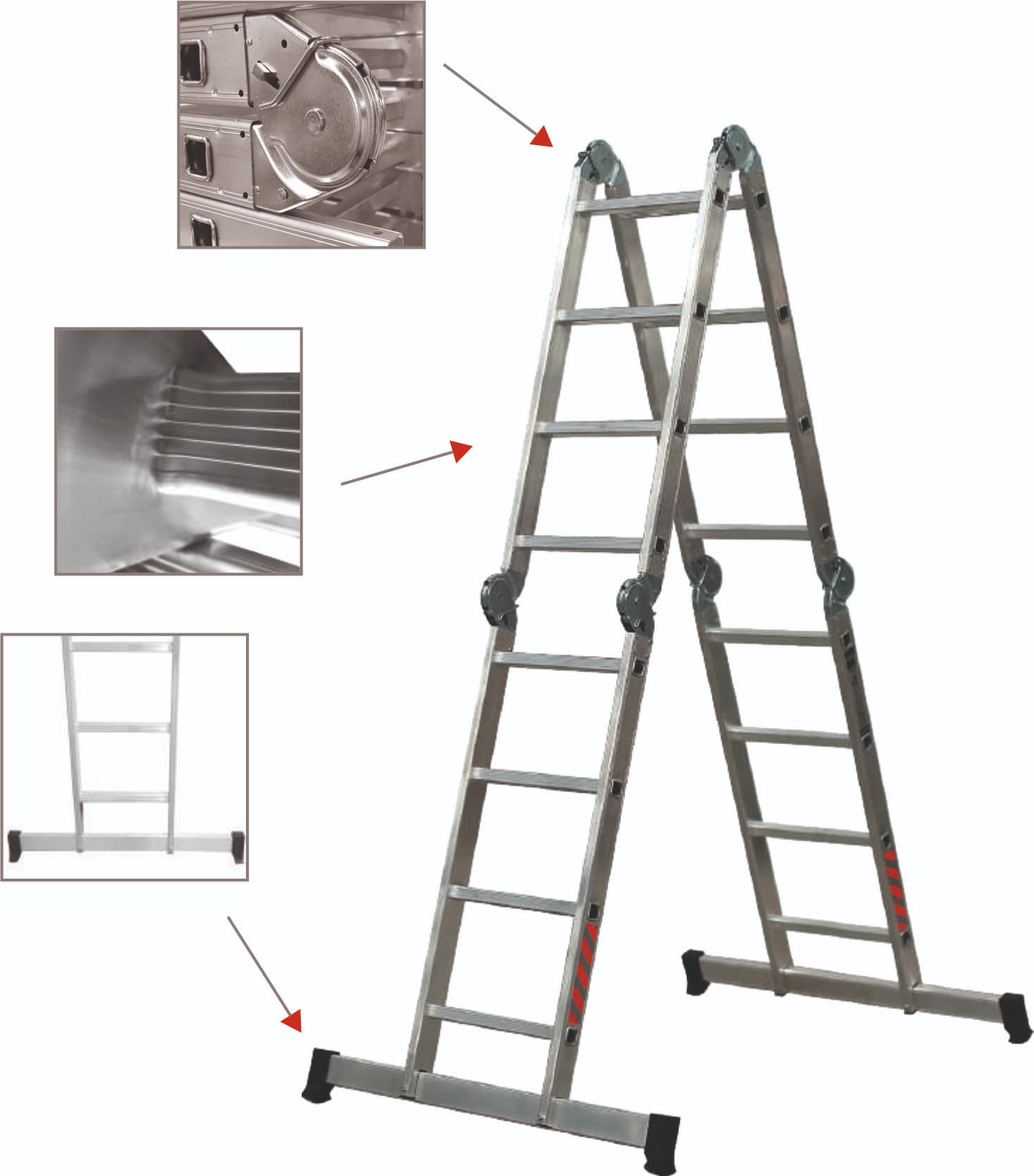 Escada Multiusos Em Alumínio-11 (1)