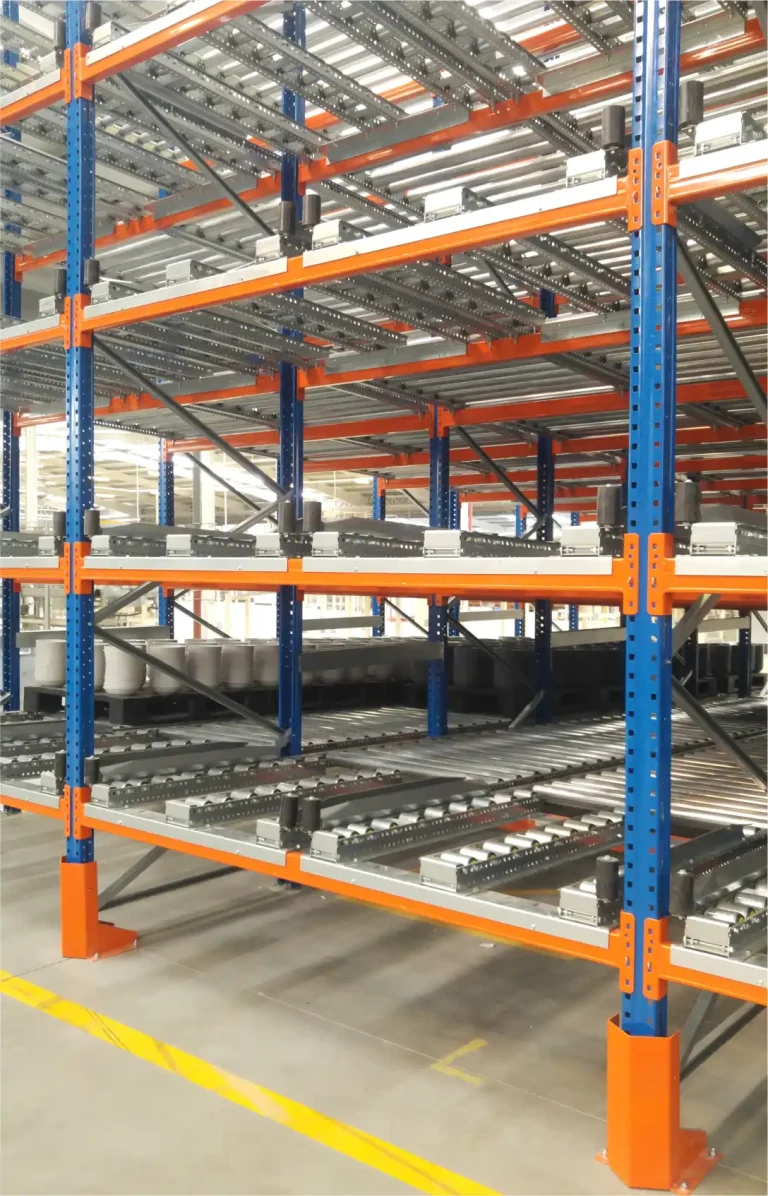 Estantes Paletização Dinâmica