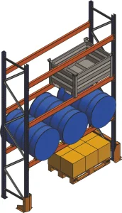 Suporte Bidón Frontal